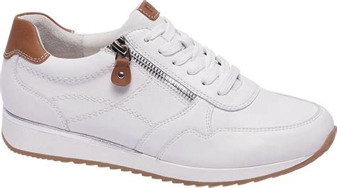 witte leren adidas sneakers dames maat 42